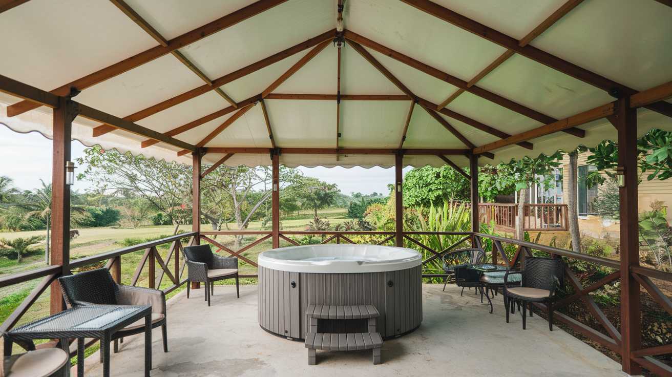 Véranda pour jacuzzi : Comparatif des meilleures options en 2025
