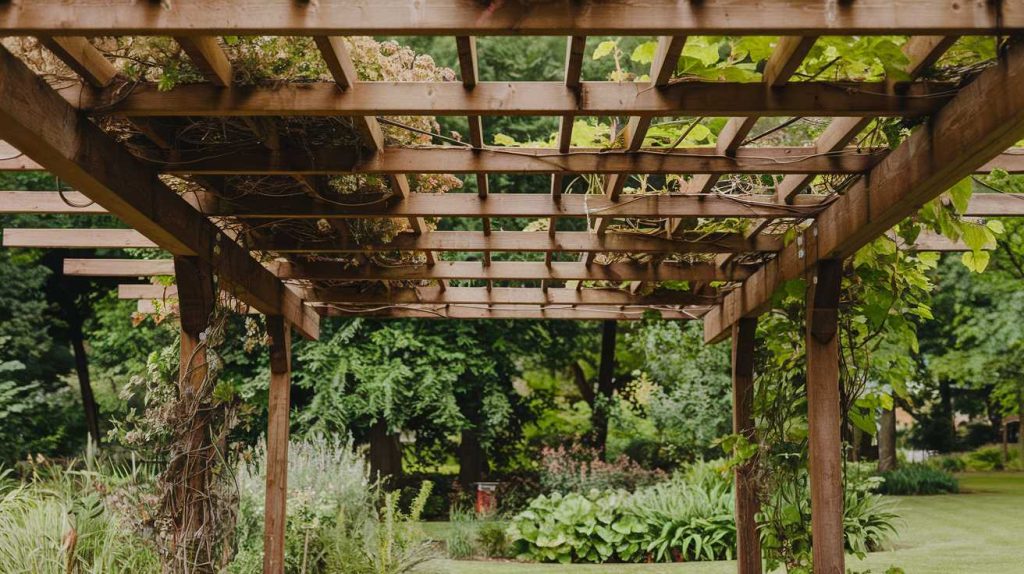 Les dernières tendances en matière de pergolas en bois végétalisées