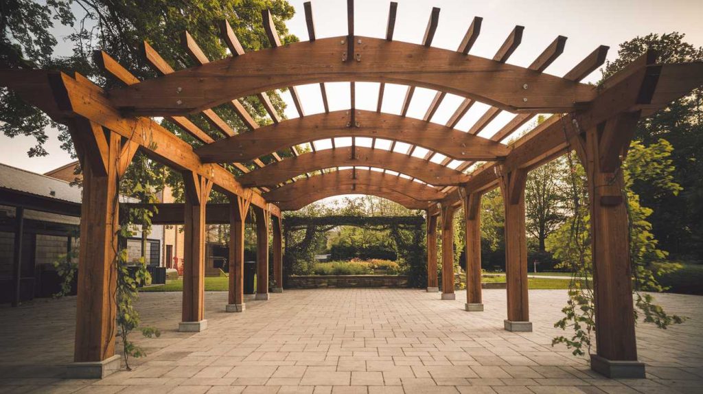 Les dernières tendances en matière de prix d’une pergola en bois
